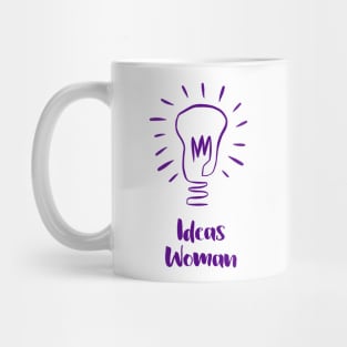 Ideas Woman - Purple Mug